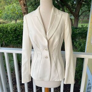 Escada Beautifully Beaded Blazer